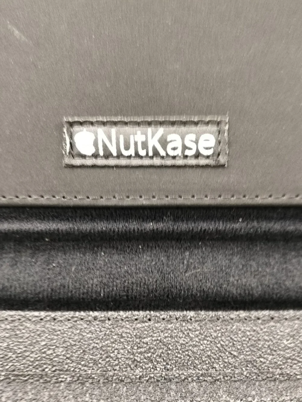 NutKase Ballistic Nylon Folio Case For Chrome Notebook Black With Straps